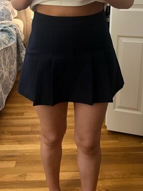 Pleated Mini Skort